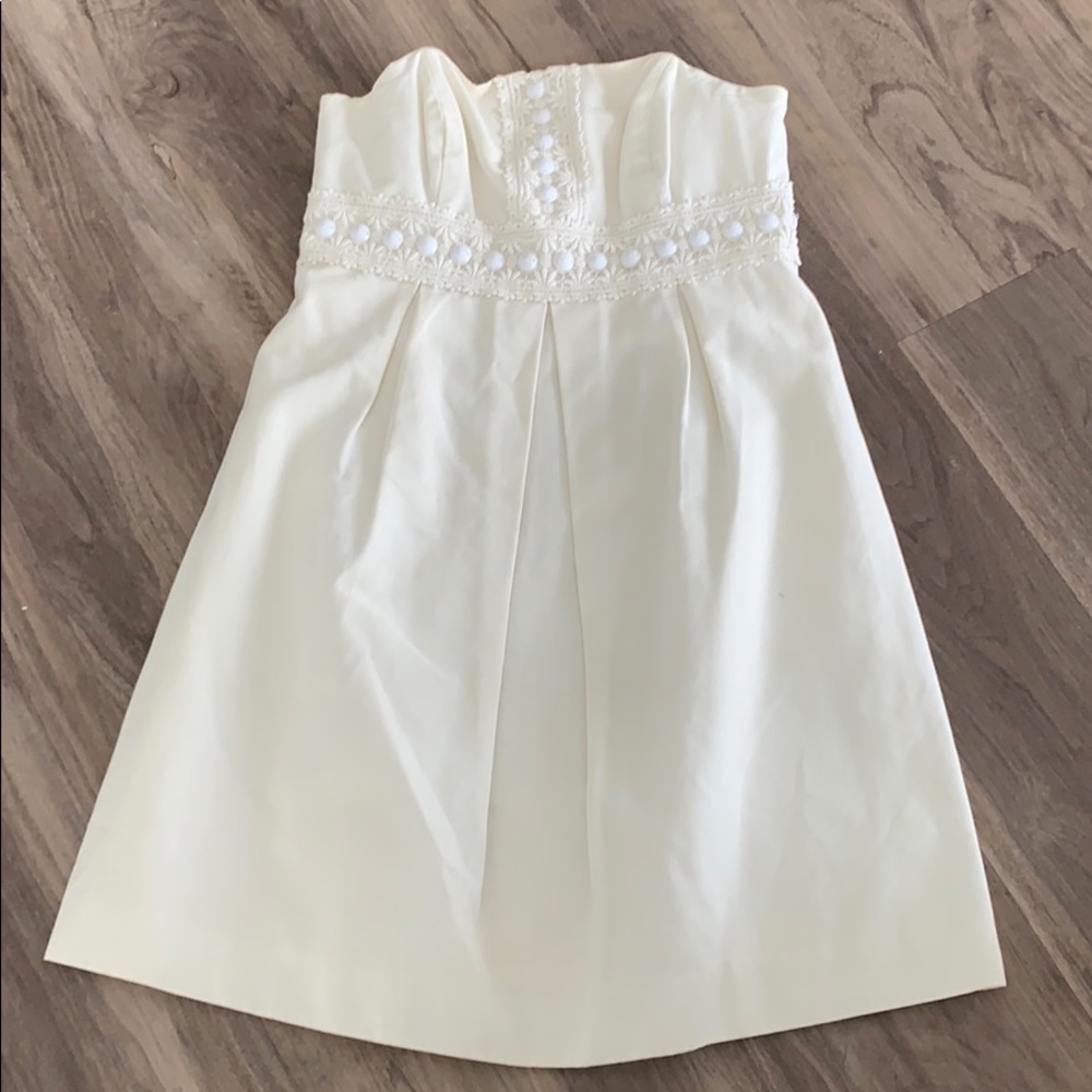 GUC- White Lilly Pulitzer Dress 4